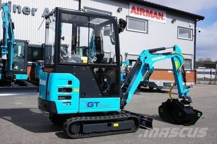 Airman AX19-7 Mini ekskavatoriai < 7 t