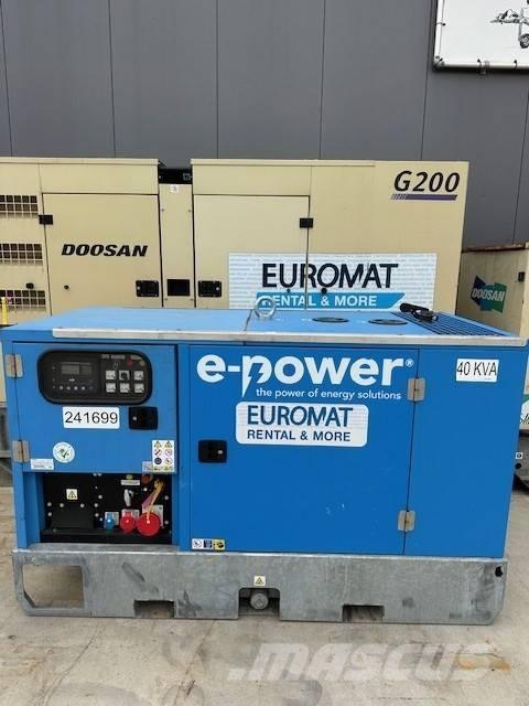 Europower EPSR50TDE Dyzeliniai generatoriai