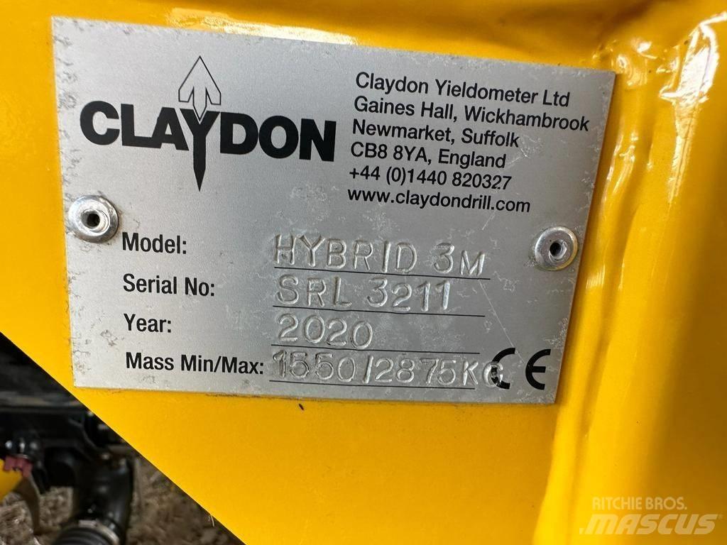 Claydon Hybrid 3 Sėjimo technika