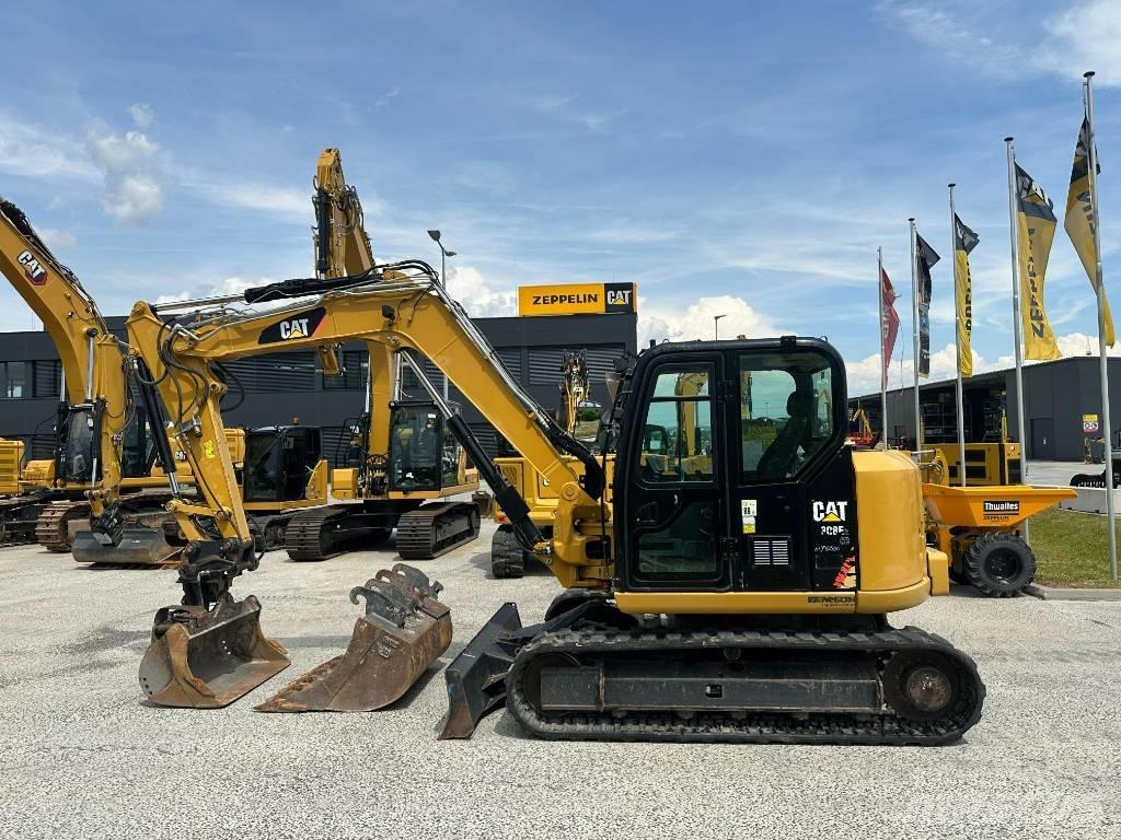 CAT 308 E 2 CR Vidutinės galios ekskavatoriai 7-12 t