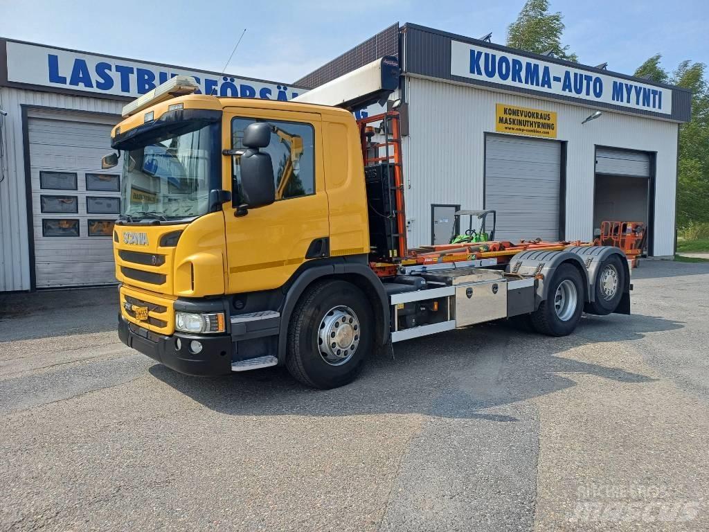 Scania P 370 Sunkvežimiai su keliamuoju kabliu
