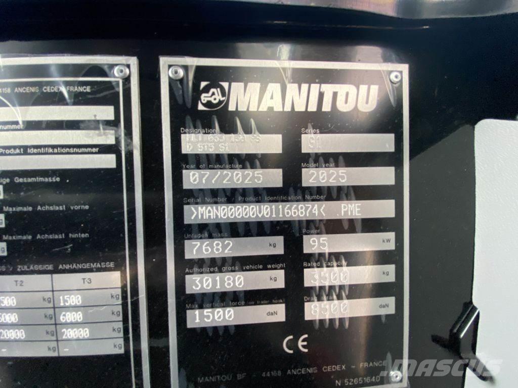 Manitou MLT635 Teleskopiniai krautuvai