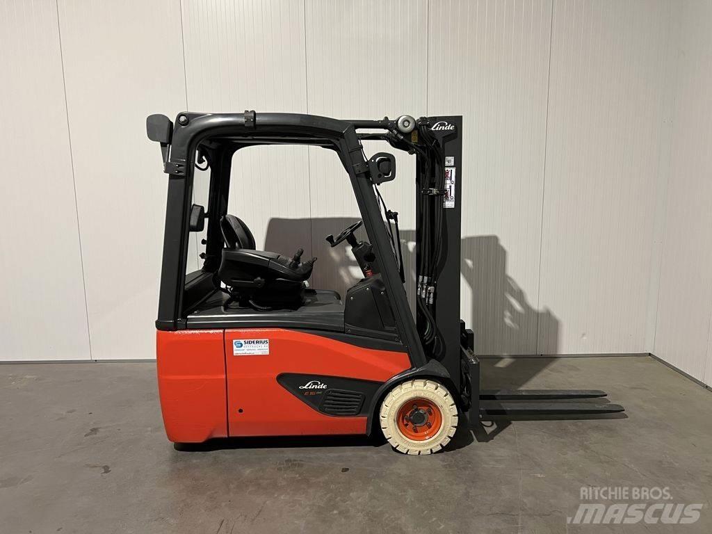 Linde E16-02 Elektriniai šakiniai krautuvai