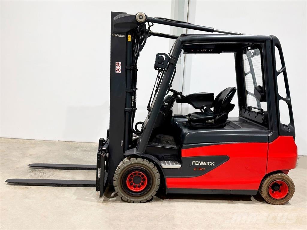 Linde E30L 01 Elektriniai šakiniai krautuvai