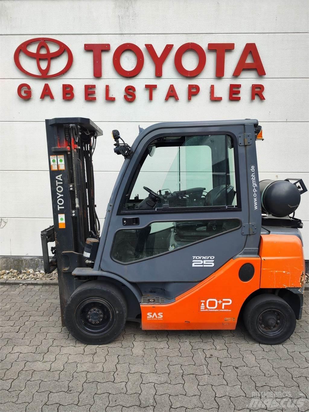 Toyota 02-8FGF25 LPG (dujiniai) krautuvai