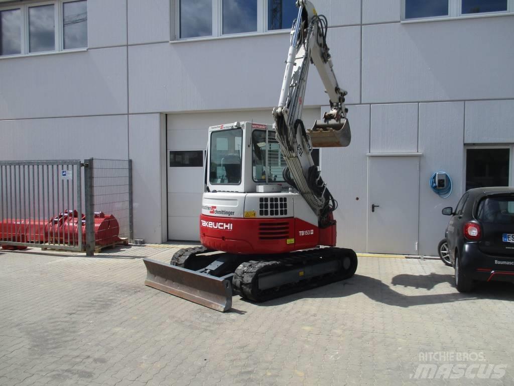 Takeuchi TB 153 FR Mini ekskavatoriai < 7 t