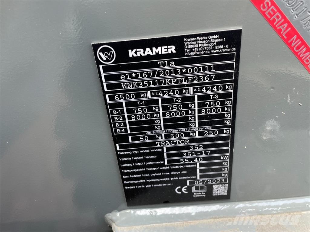 Kramer KL30.8T Teleskopiniai krautuvai