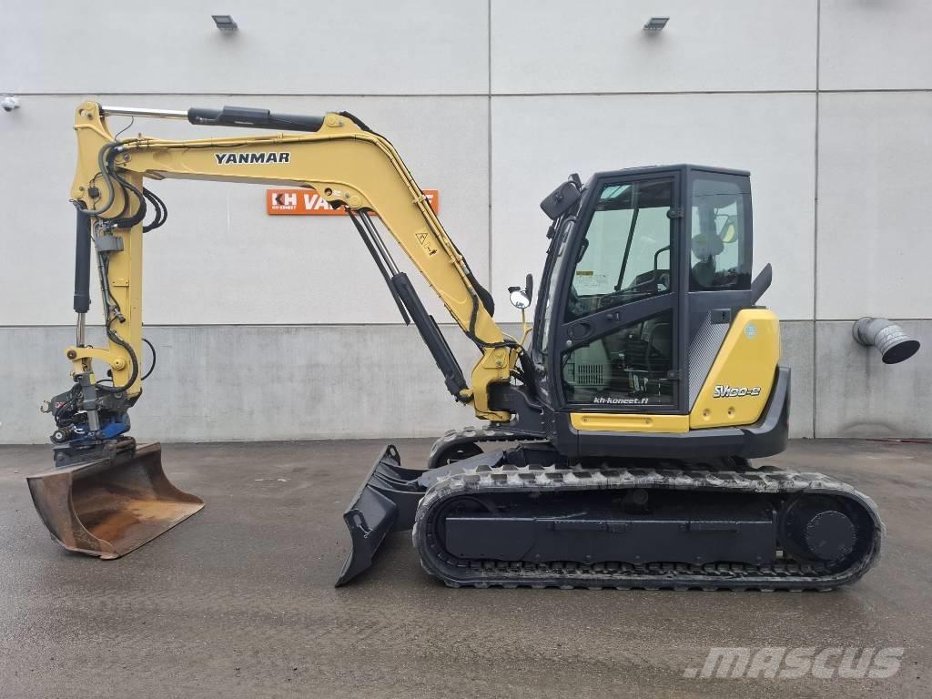 Yanmar SV 100-2A Vidutinės galios ekskavatoriai 7-12 t