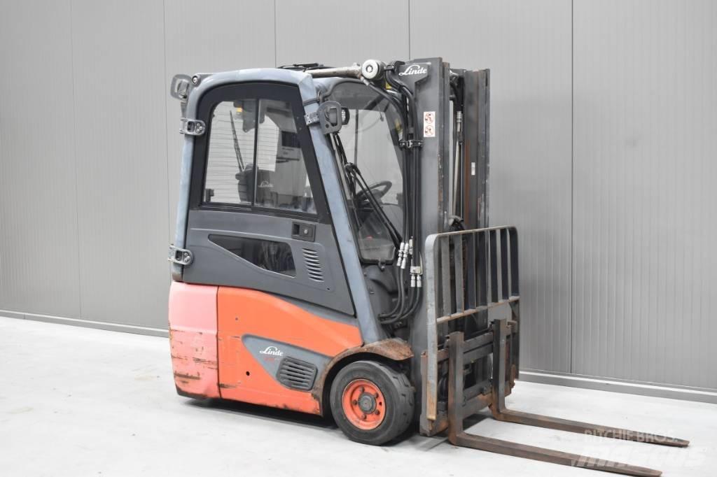 Linde E 16 C - 02 Elektriniai šakiniai krautuvai