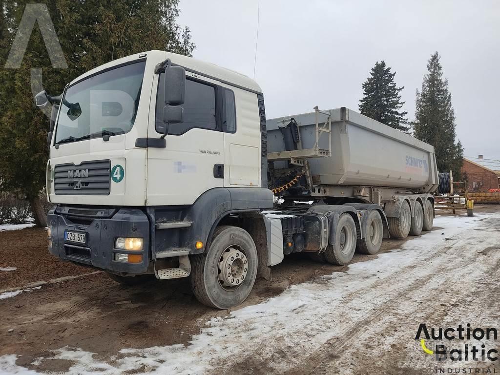 MAN TGA26.400 Naudoti vilkikai