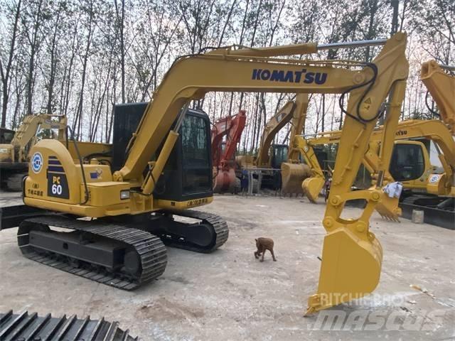 Komatsu PC60-8 Vikšriniai ekskavatoriai