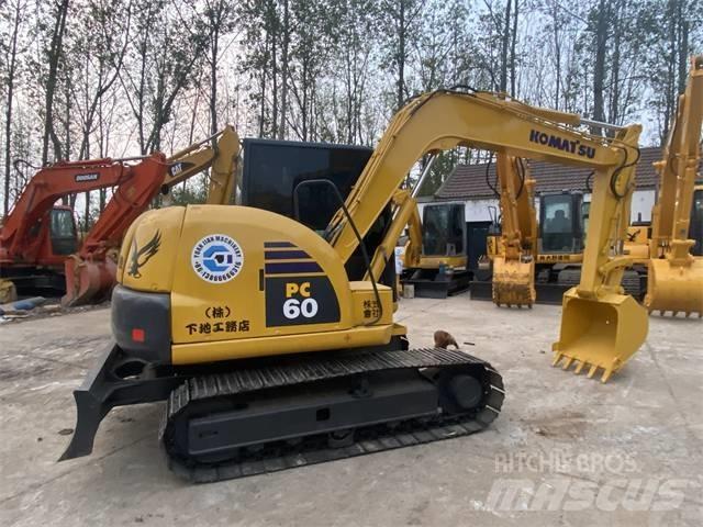 Komatsu PC60-8 Vikšriniai ekskavatoriai
