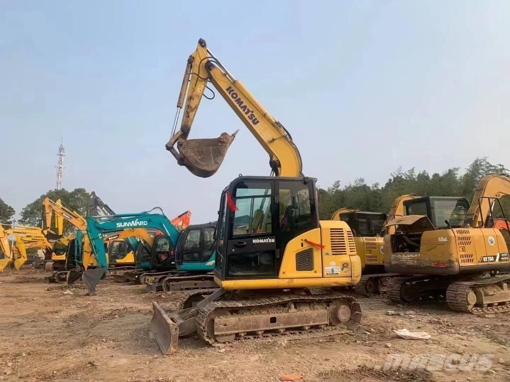Komatsu PC 70 Vidutinės galios ekskavatoriai 7-12 t