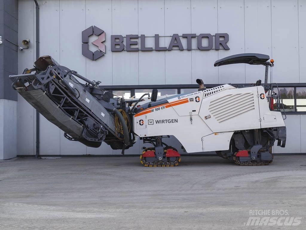 Wirtgen W 100 CFi Asfalto šalto frezavimo technika