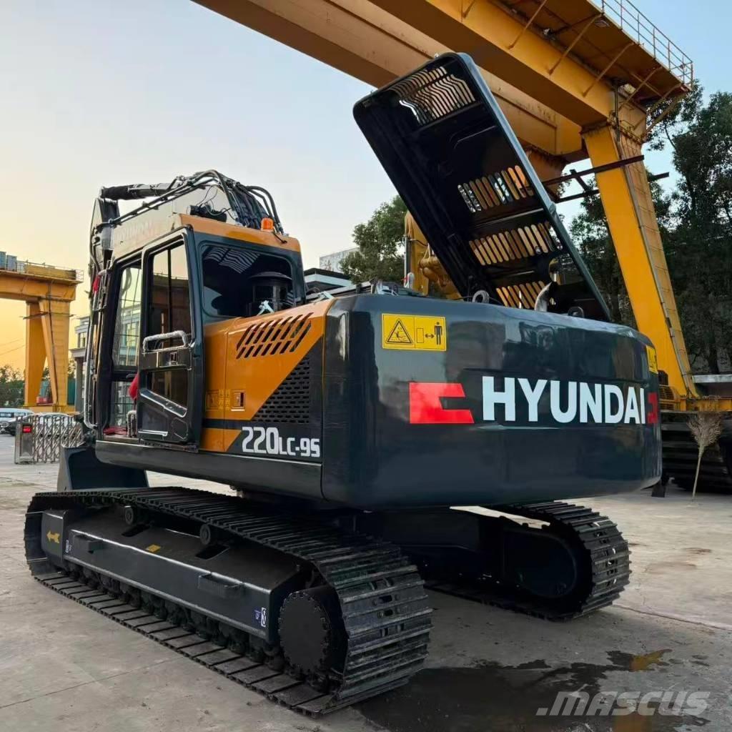 Hyundai R220LC-9S Vikšriniai ekskavatoriai