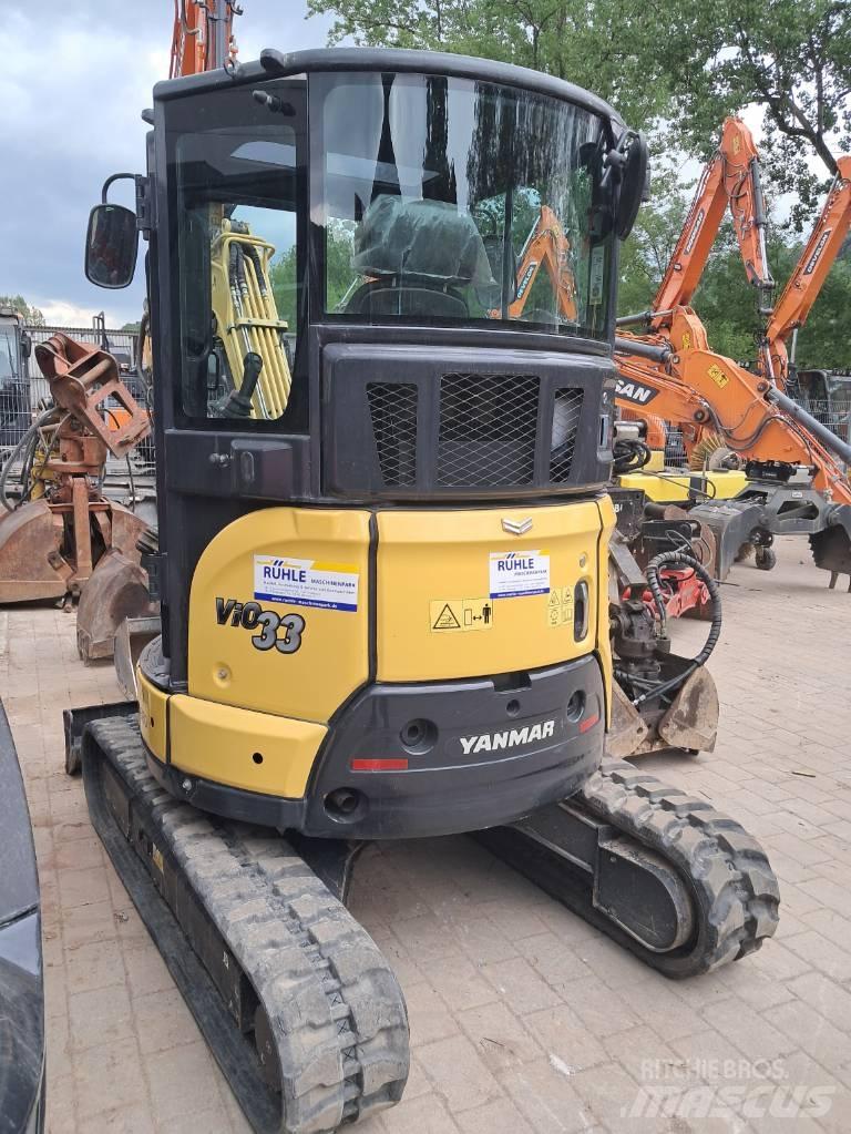 Yanmar Vio 33 Mini ekskavatoriai < 7 t