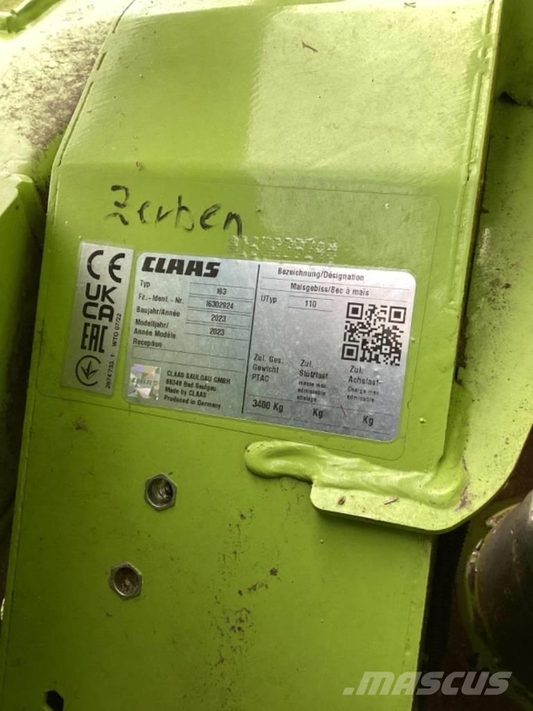 CLAAS Orbis 750 - i63 Derliaus nuėmimo kombainų priedai