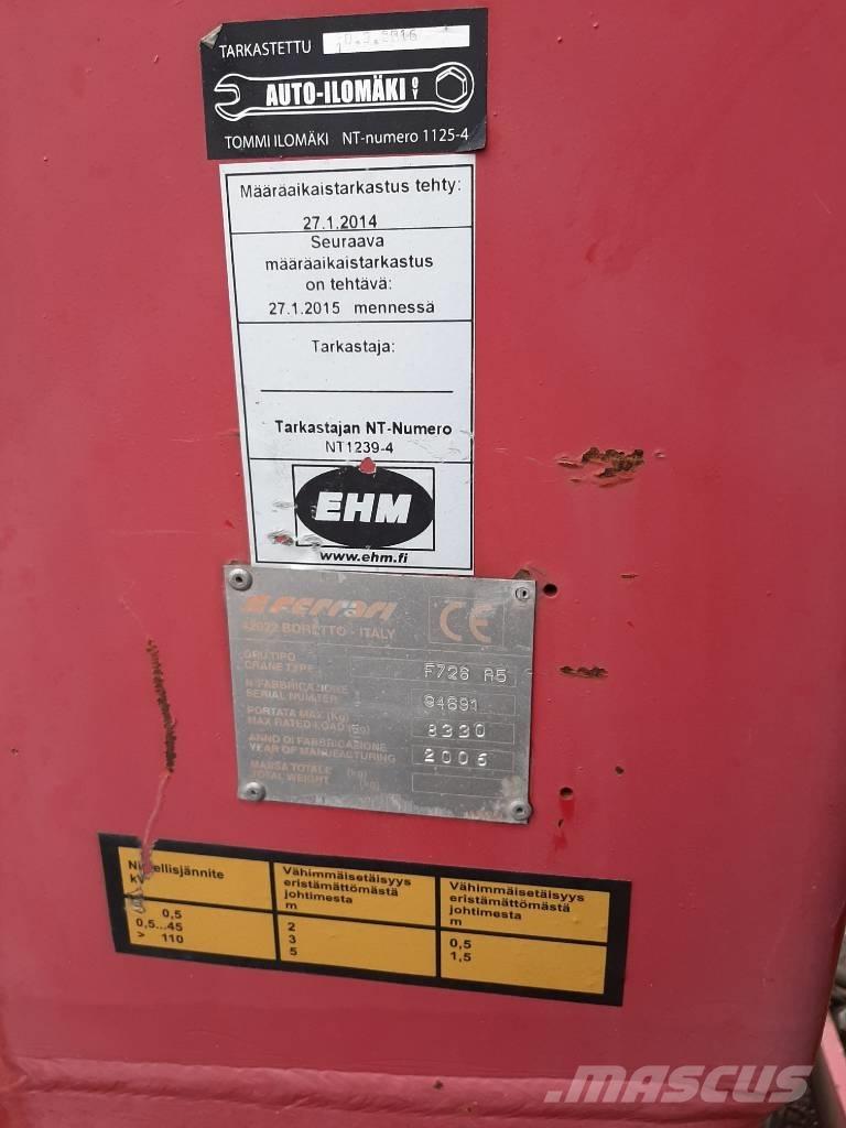 Scania R 124 Automobiliniai kranai