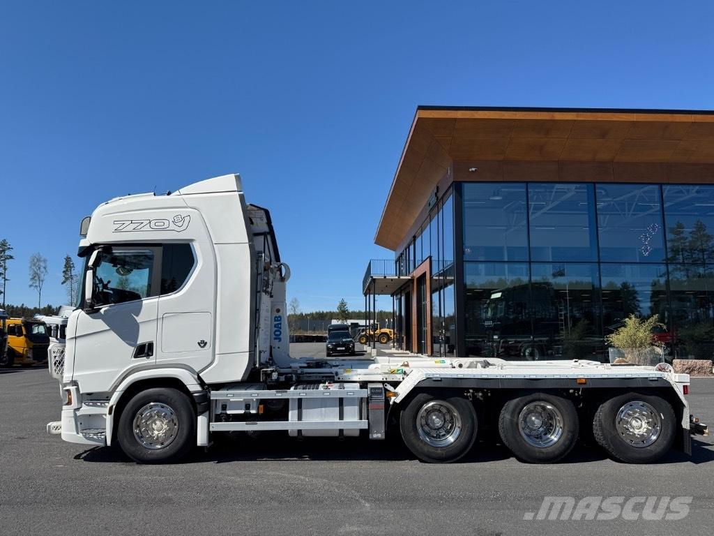 Scania R 770 Sunkvežimiai su keliamuoju kabliu