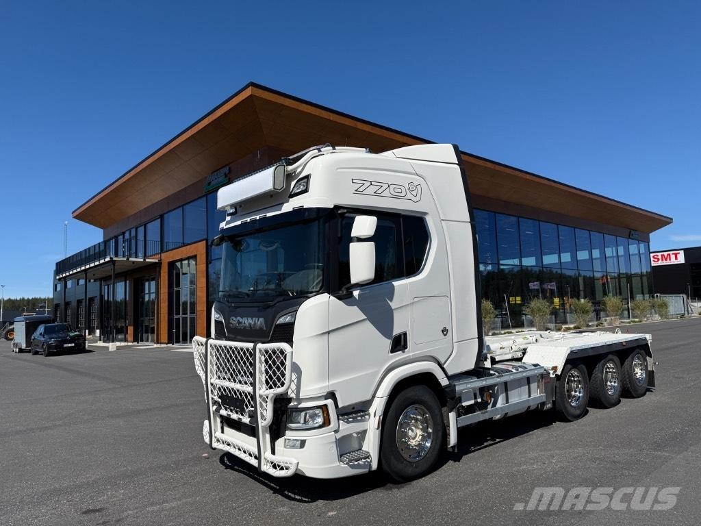Scania R 770 Sunkvežimiai su keliamuoju kabliu