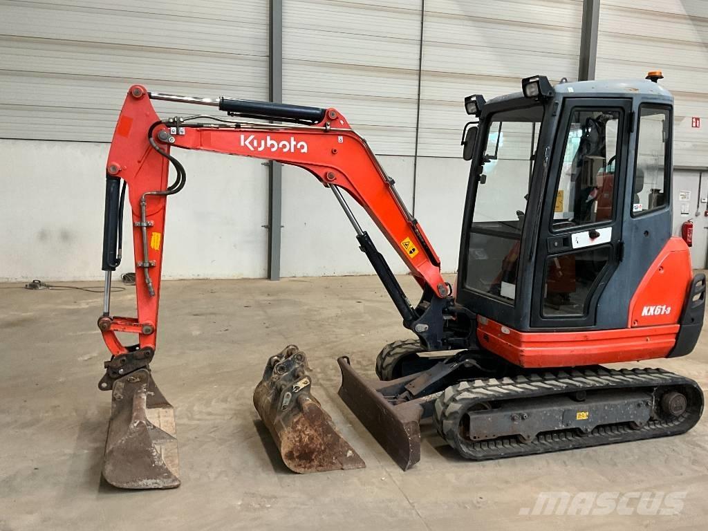 Kubota KX 61-3 Mini ekskavatoriai < 7 t