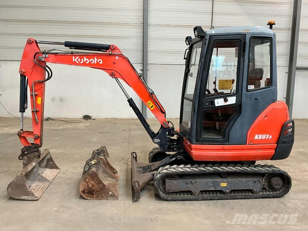 Kubota KX 61-3 Mini ekskavatoriai < 7 t