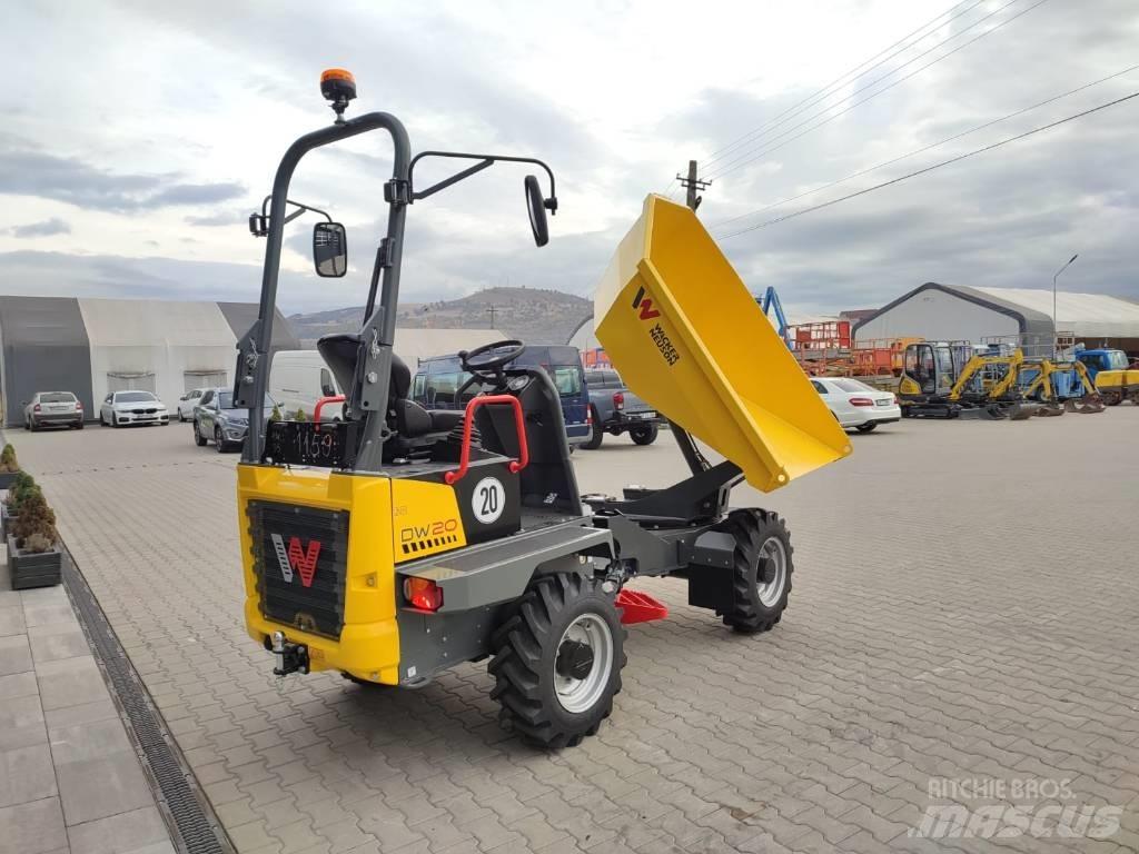 Wacker Neuson DW 20 Statybiniai savivarčiai sunkvežimiai