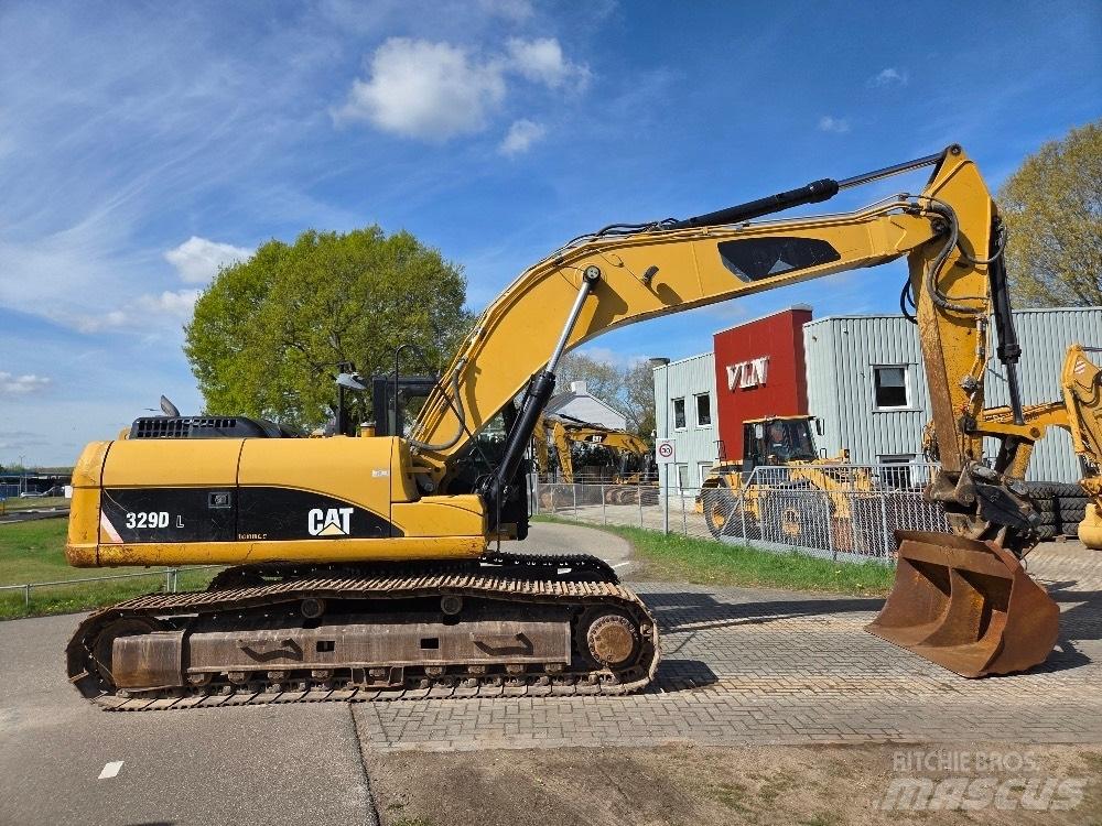 CAT 329DL Vikšriniai ekskavatoriai