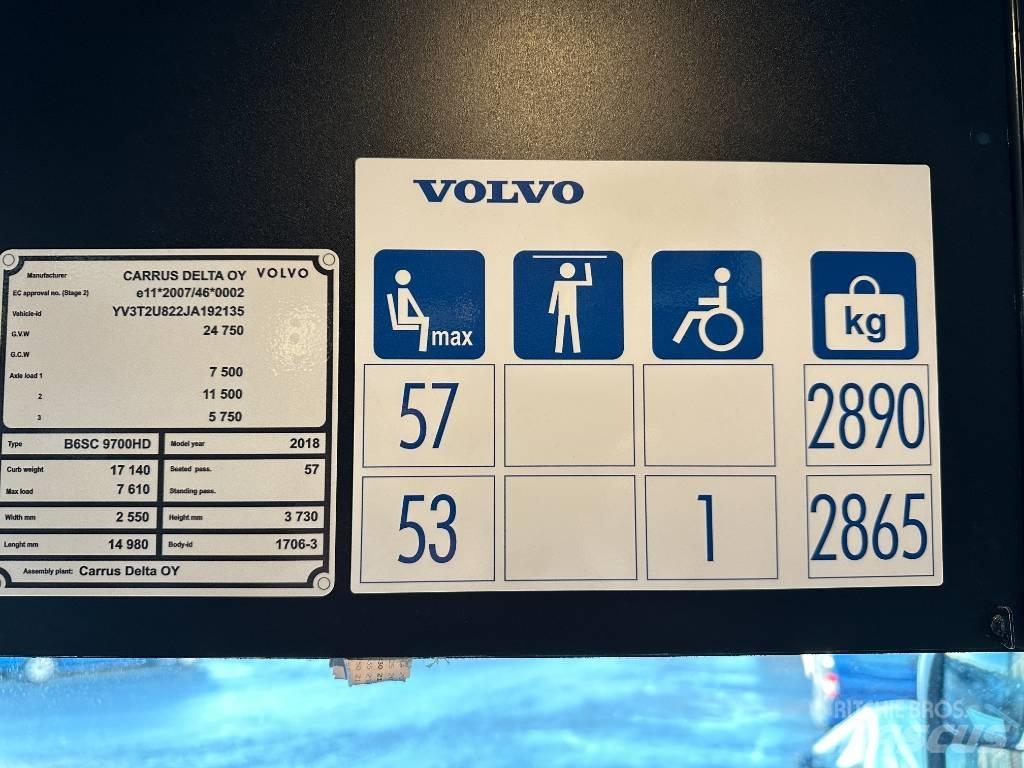 Volvo B11R 9700HD Keleiviniai autobusai