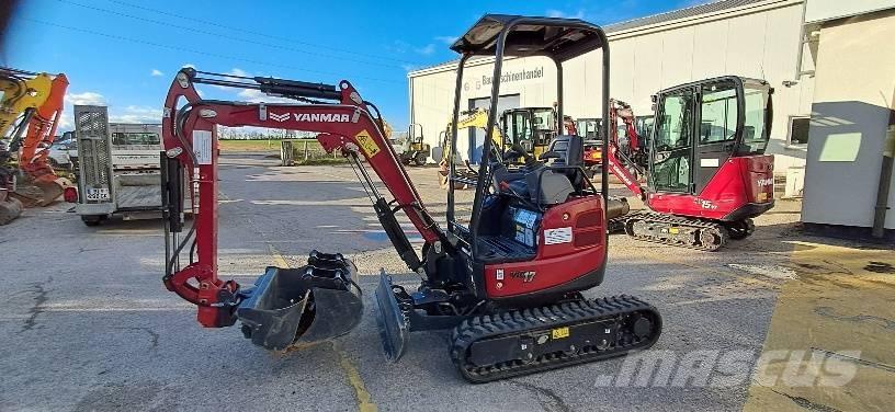 Yanmar Vio 17-1 Mini ekskavatoriai < 7 t