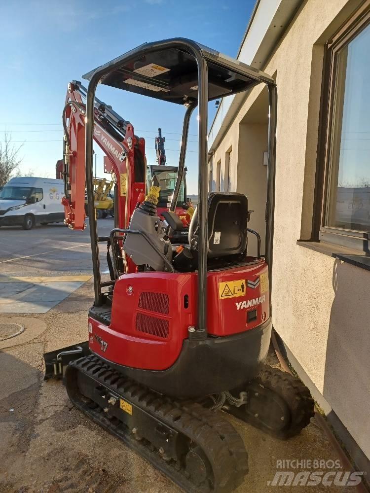 Yanmar Vio 17 U Mini ekskavatoriai < 7 t