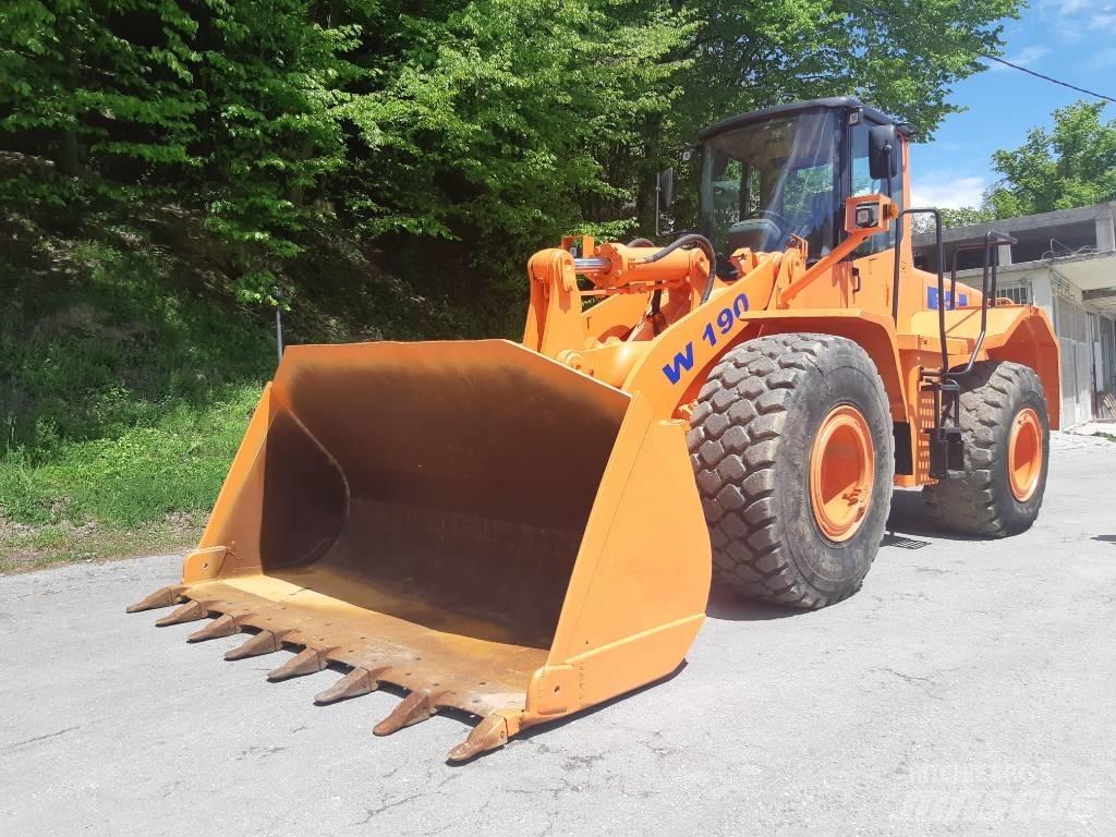 Fiat HITACHI W 190 Naudoti ratiniai krautuvai