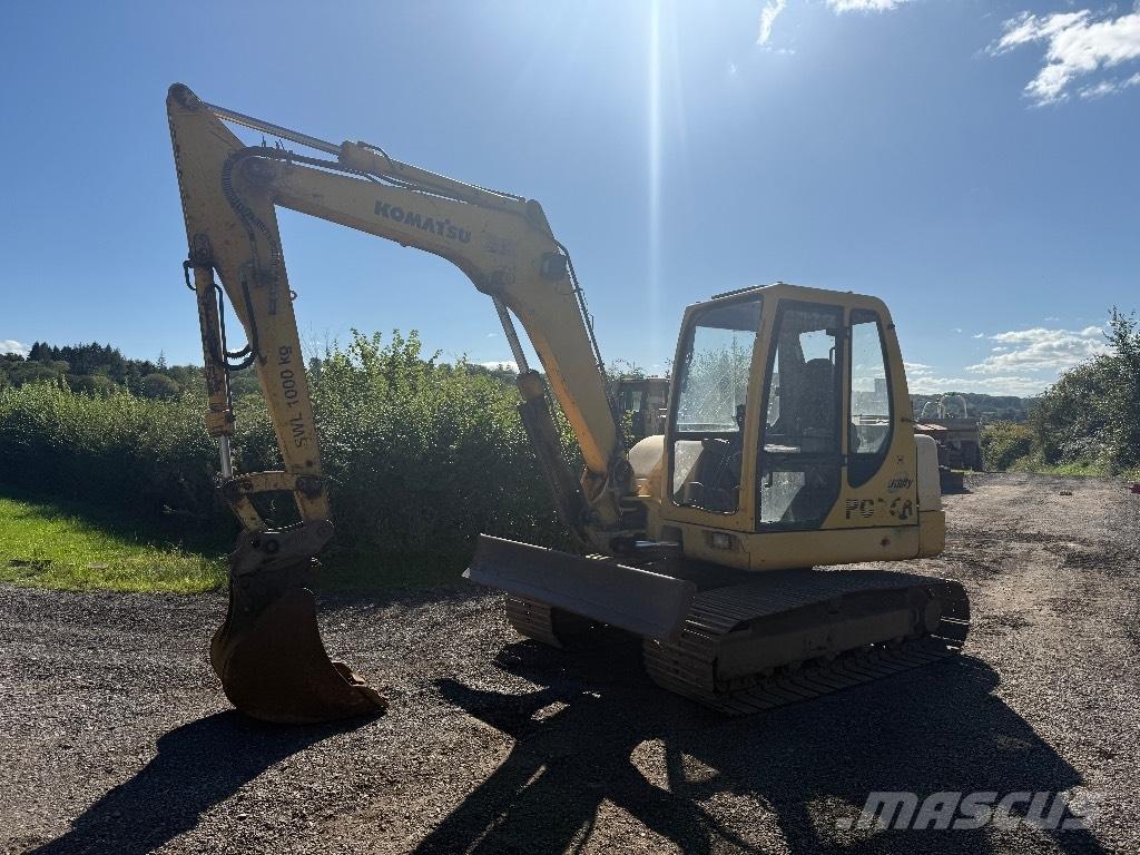 Komatsu PC 75 R-2 Vidutinės galios ekskavatoriai 7-12 t