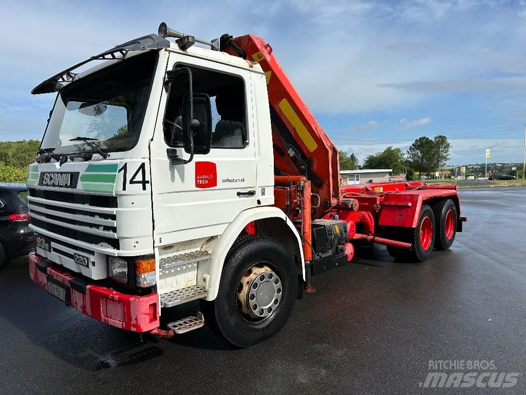 Scania P 93 M Automobiliniai kranai
