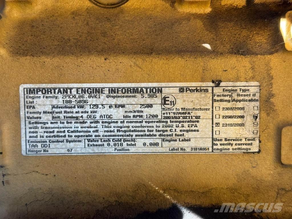 CAT M318C Ratiniai ekskavatoriai