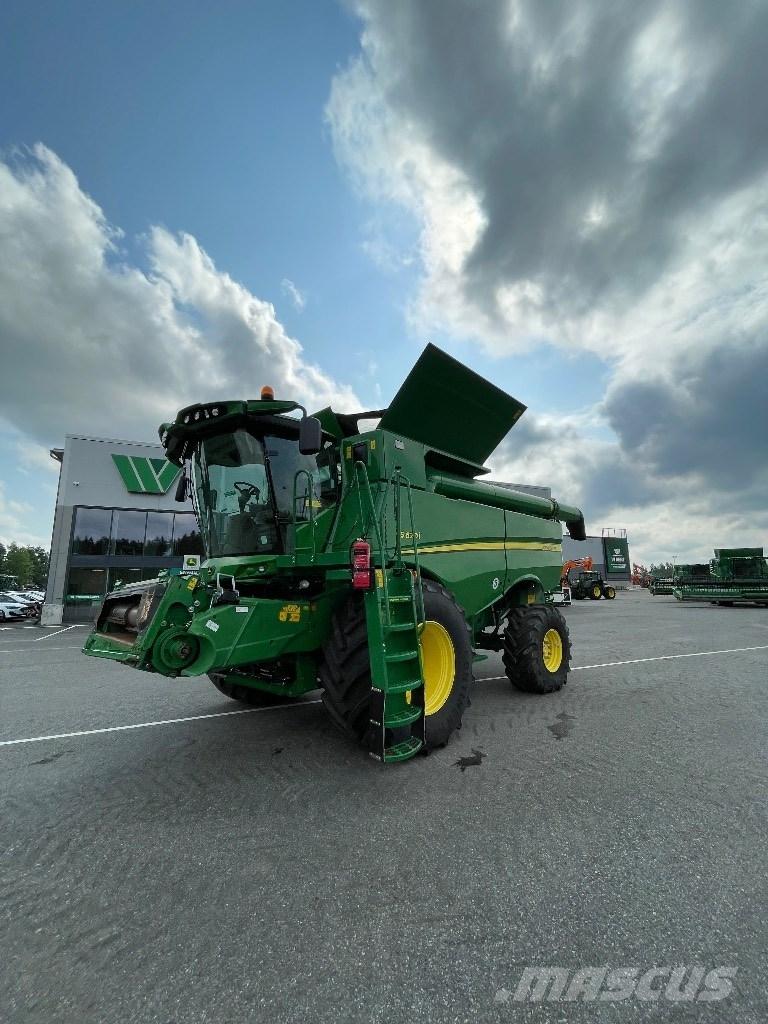 John Deere S670i Derliaus nuėmimo kombainai
