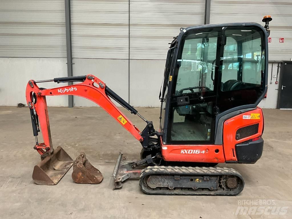 Kubota KX 016-4 Mini ekskavatoriai < 7 t