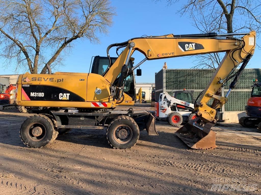 CAT M 318 D Ratiniai ekskavatoriai