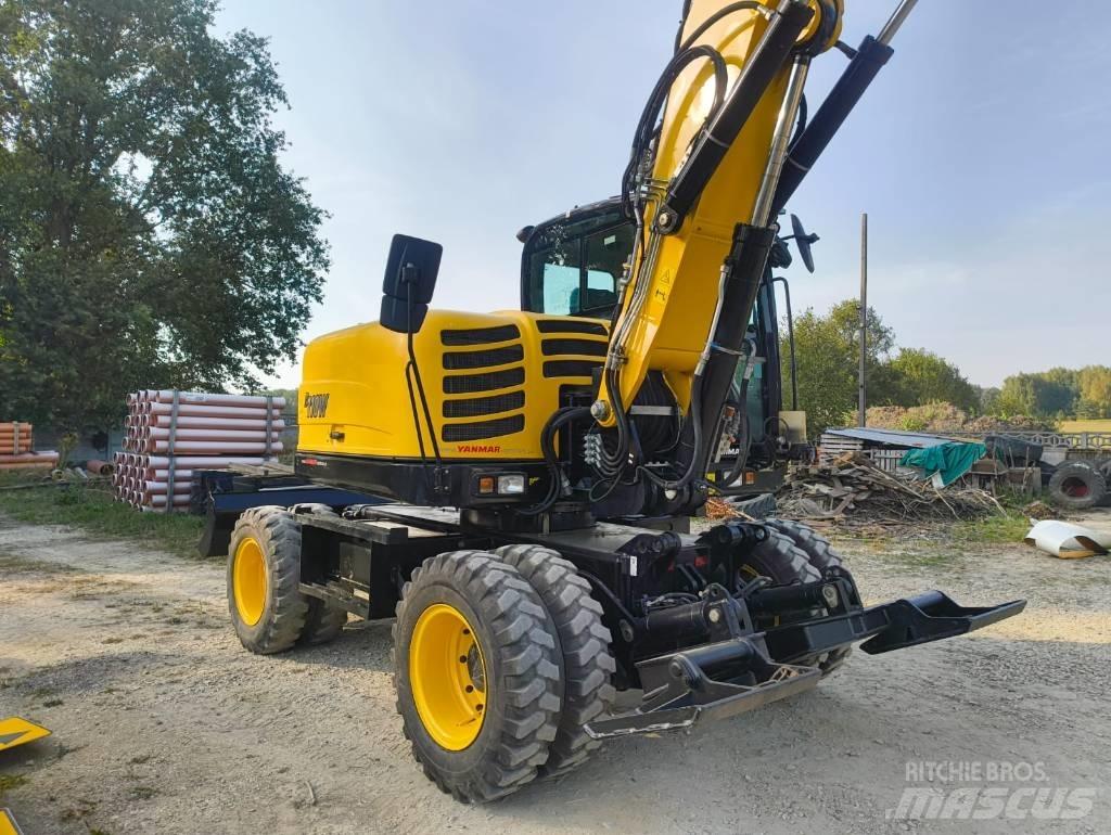 Yanmar B 110 W Ratiniai ekskavatoriai