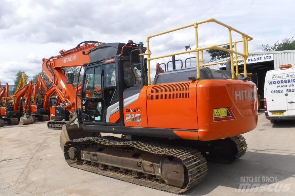 Hitachi ZX 210 LC-7 Vikšriniai ekskavatoriai