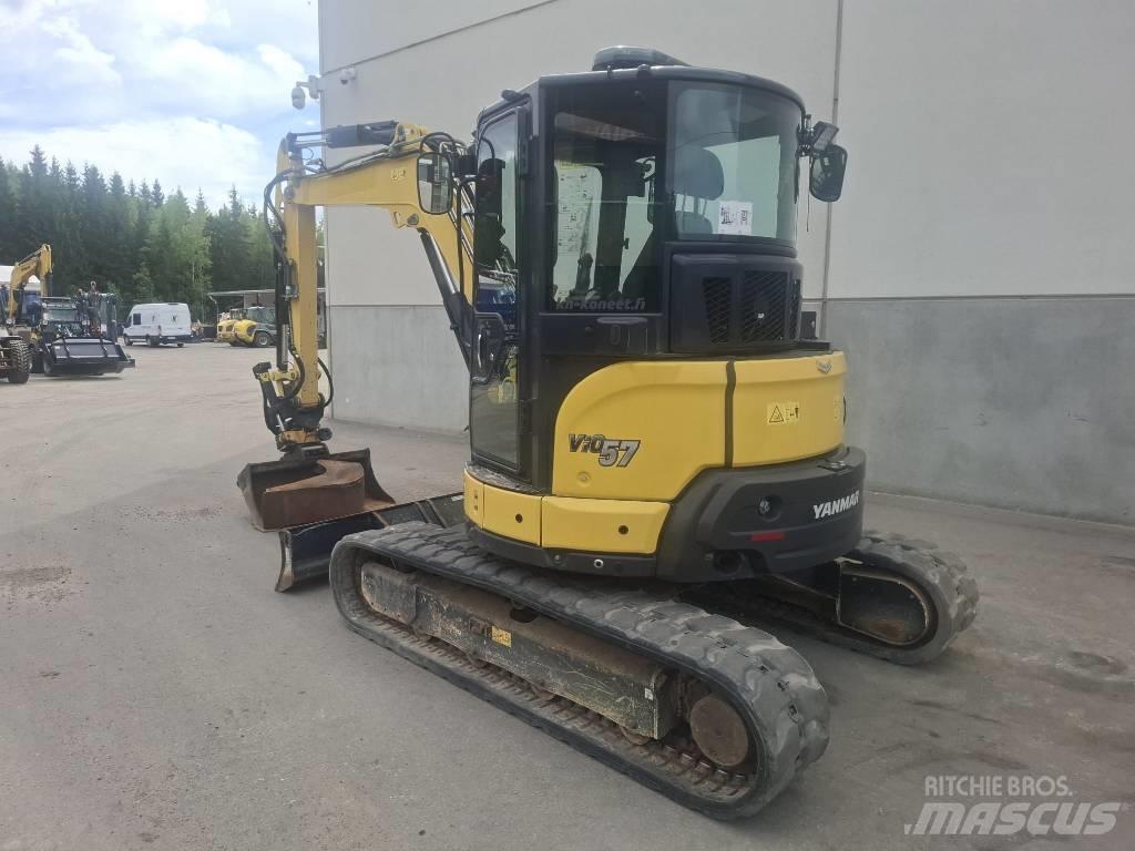 Yanmar Vio 57-6A Mini ekskavatoriai < 7 t