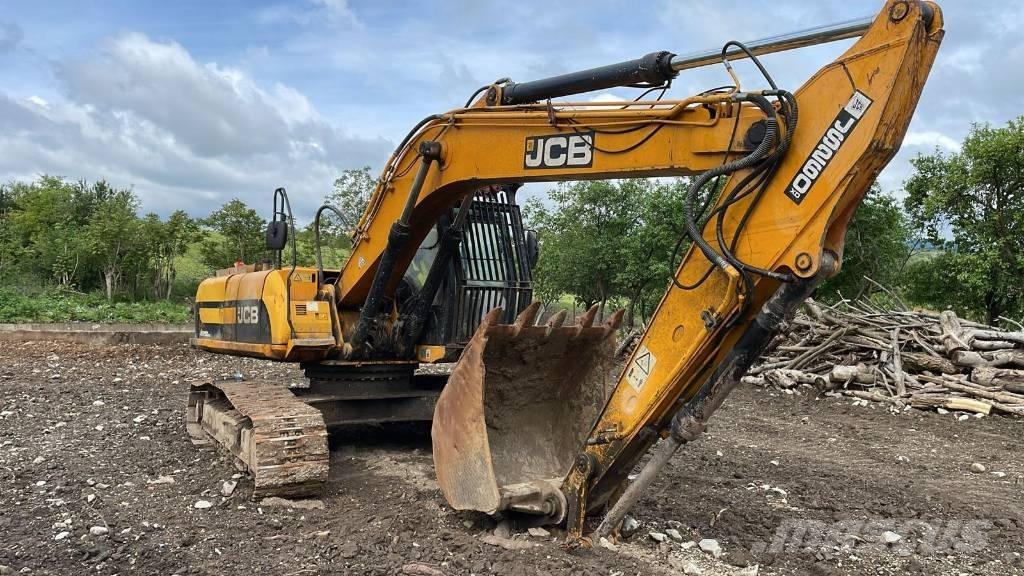 JCB JS 260 XD Vikšrai, grandinės ir važiuoklės