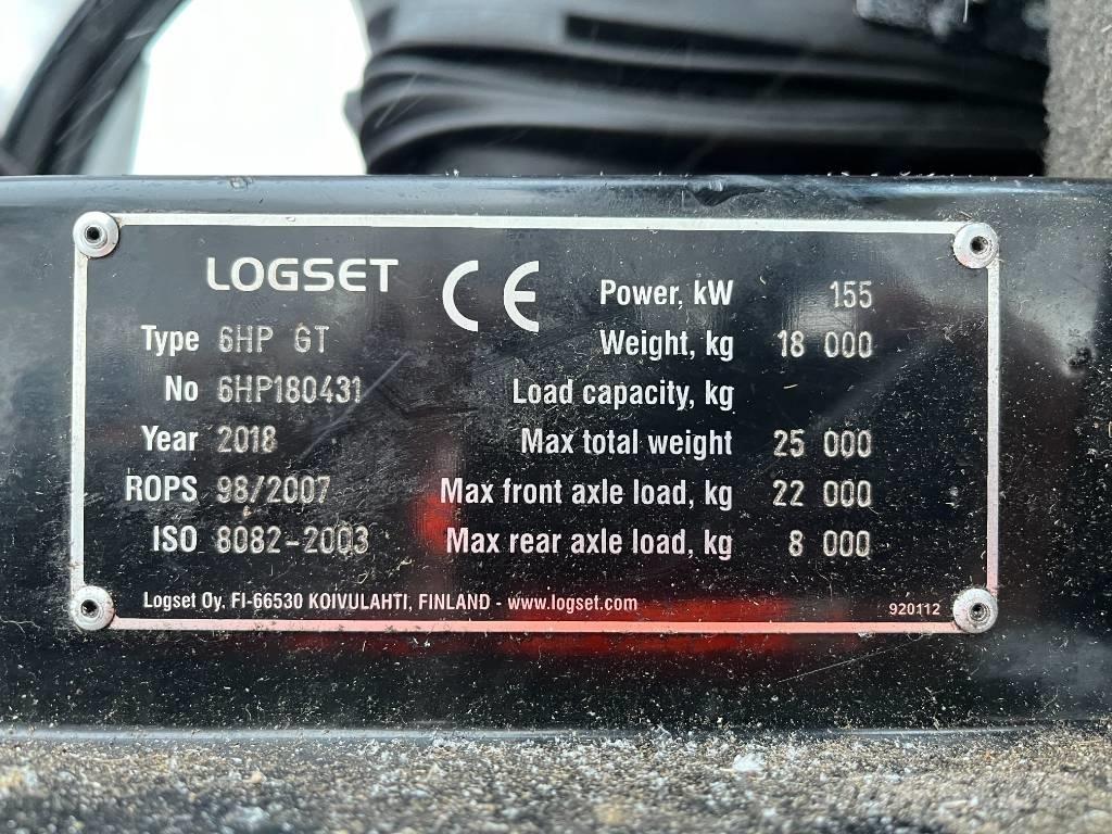 Logset 6HP GT Miško technika (Harvesteriai)