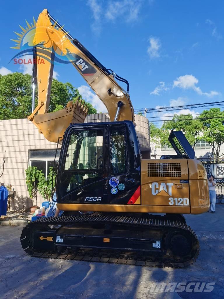 CAT 312 D Vikšriniai ekskavatoriai