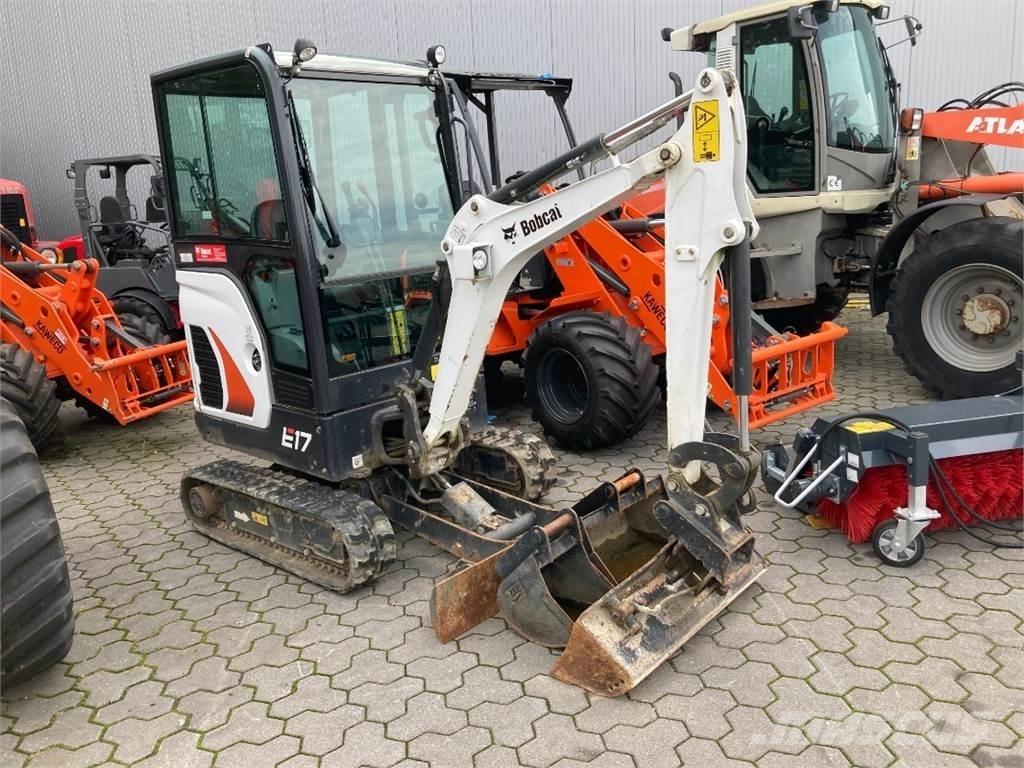 Bobcat E 17 Mini ekskavatoriai < 7 t