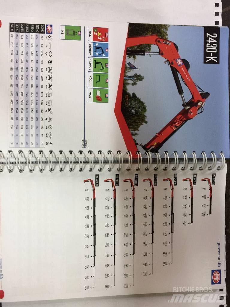 HMF 2420K6RC Keltuvai-krautuvai