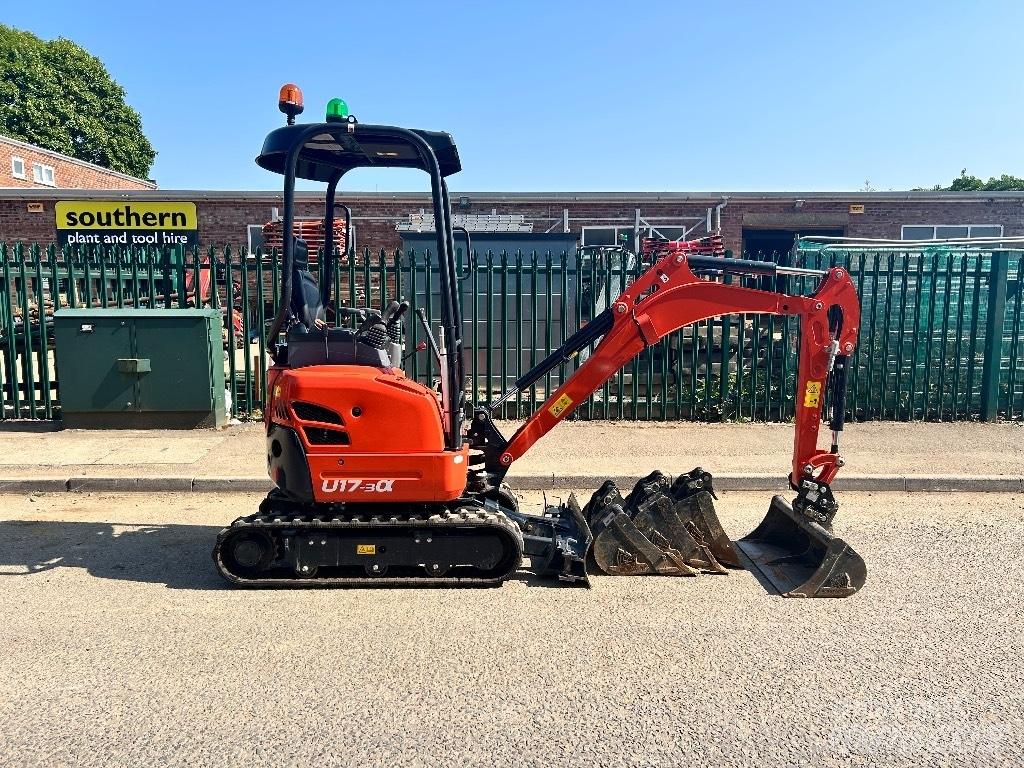 Kubota U 17-3 Mini ekskavatoriai < 7 t