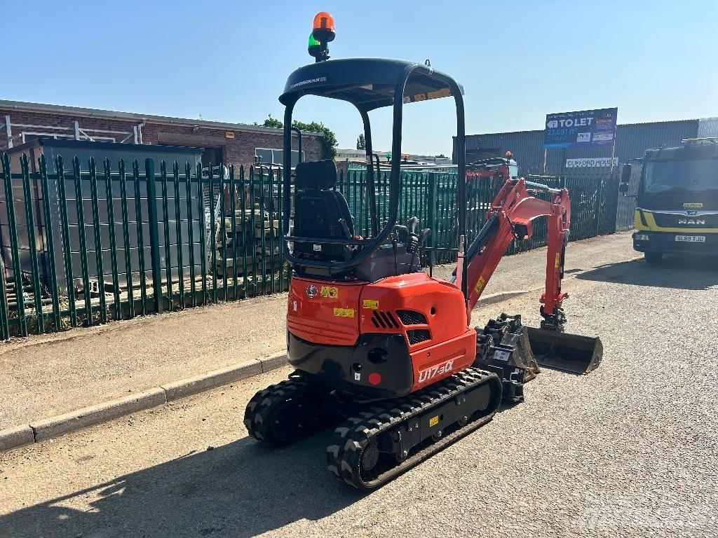 Kubota U 17-3 Mini ekskavatoriai < 7 t