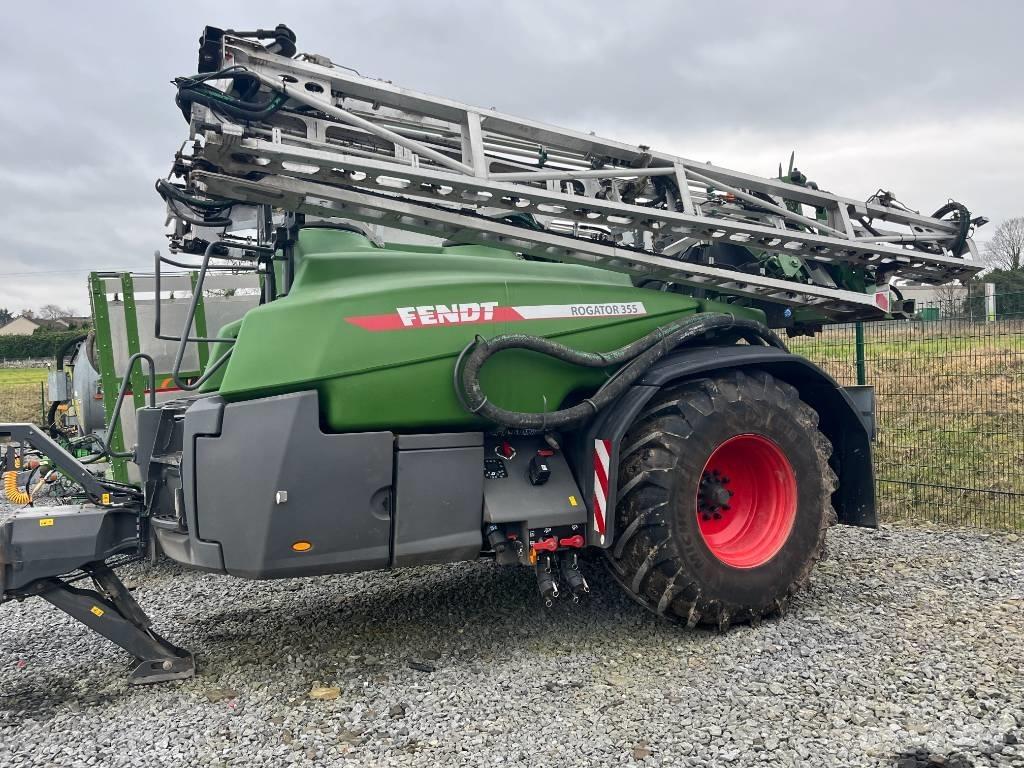 Fendt Rogator 355 Prikabinami purkštuvai