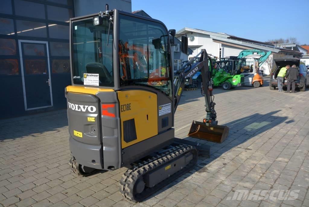 Volvo EC 18 E Mini ekskavatoriai < 7 t